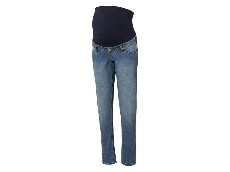 esmara® Dámské těhotenské džíny "Straight Fit" (46, modrá)