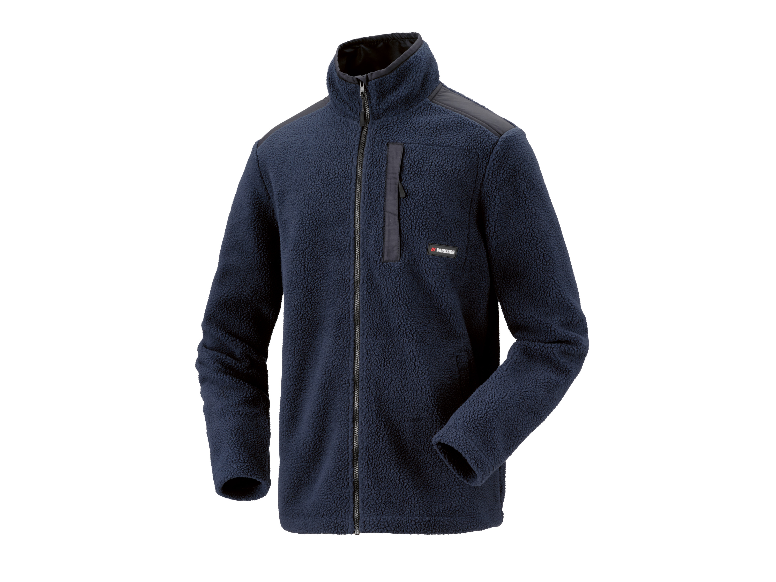 Parkside® Pánská bunda z umělé jehněčí kůže (navy modrá, XXL (60/62))