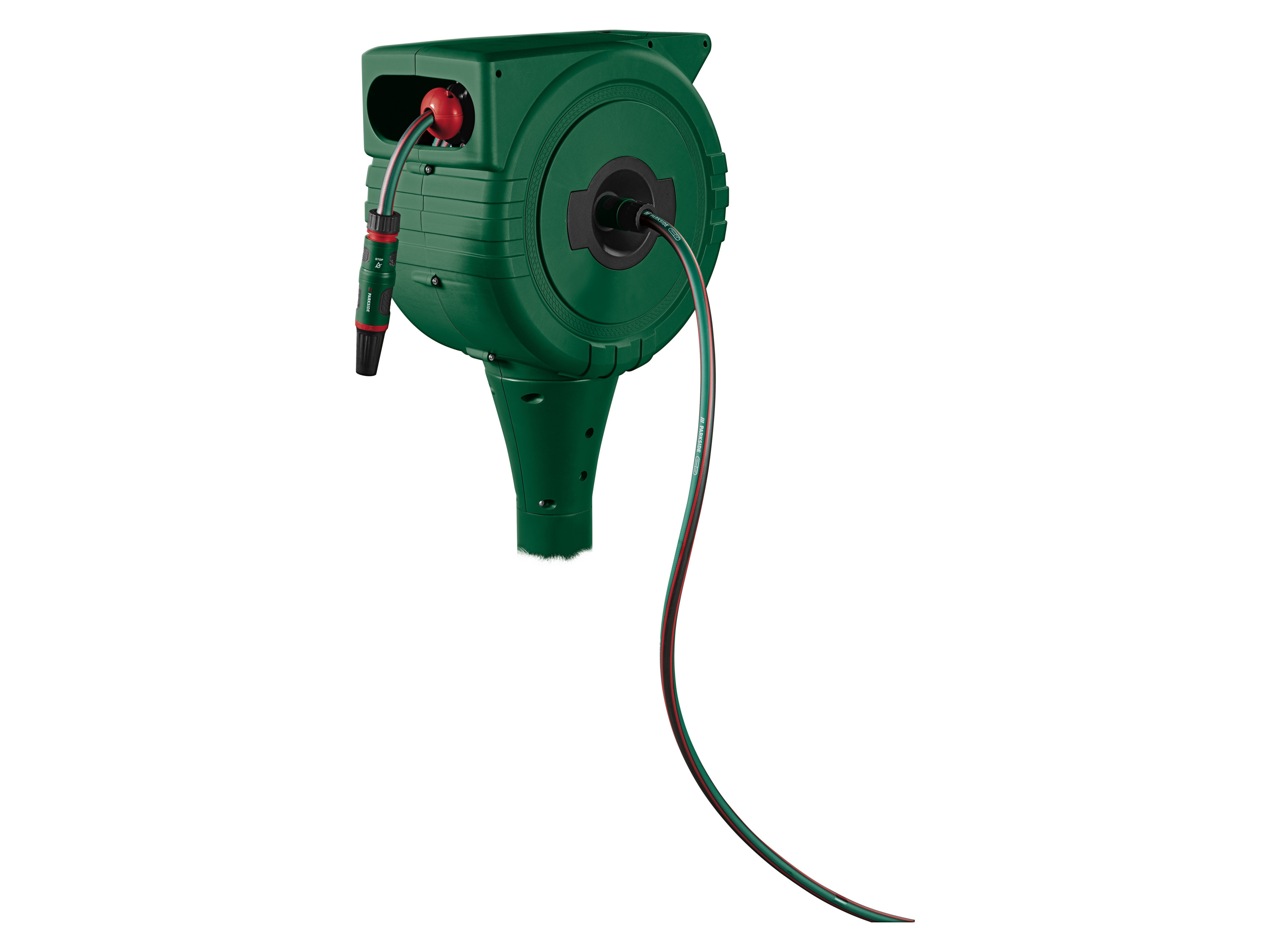 Parkside® Navíjecí buben s hadicí 1/2″, 25 m (zelená)