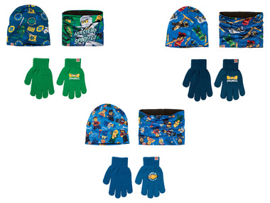 LEGO® NINJAGO Dětská souprava čepice, rukavic a šály, 3dílná