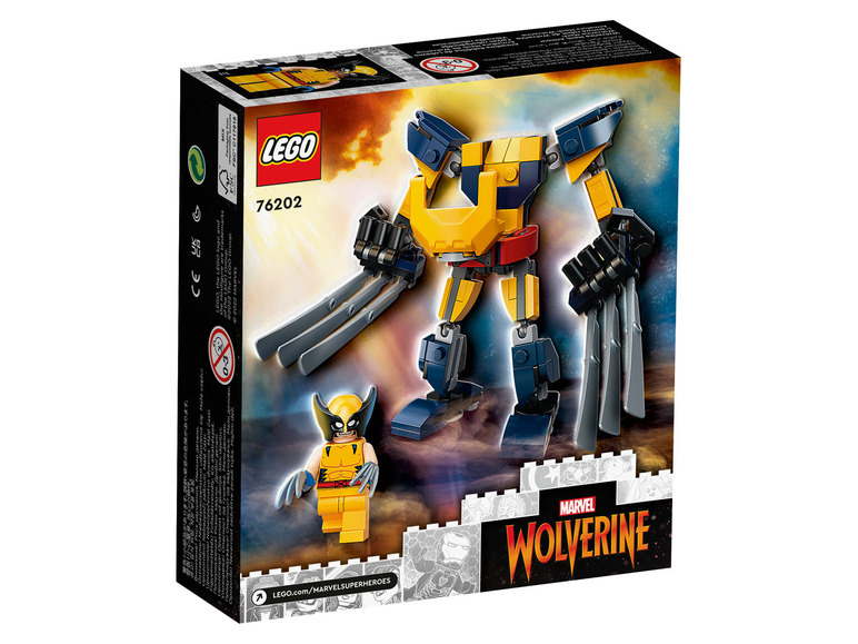  Zobrazit na celou obrazovku LEGO® Marvel Super Heroes 76202 Wolverinovo robotické brnění - Obrázek 2