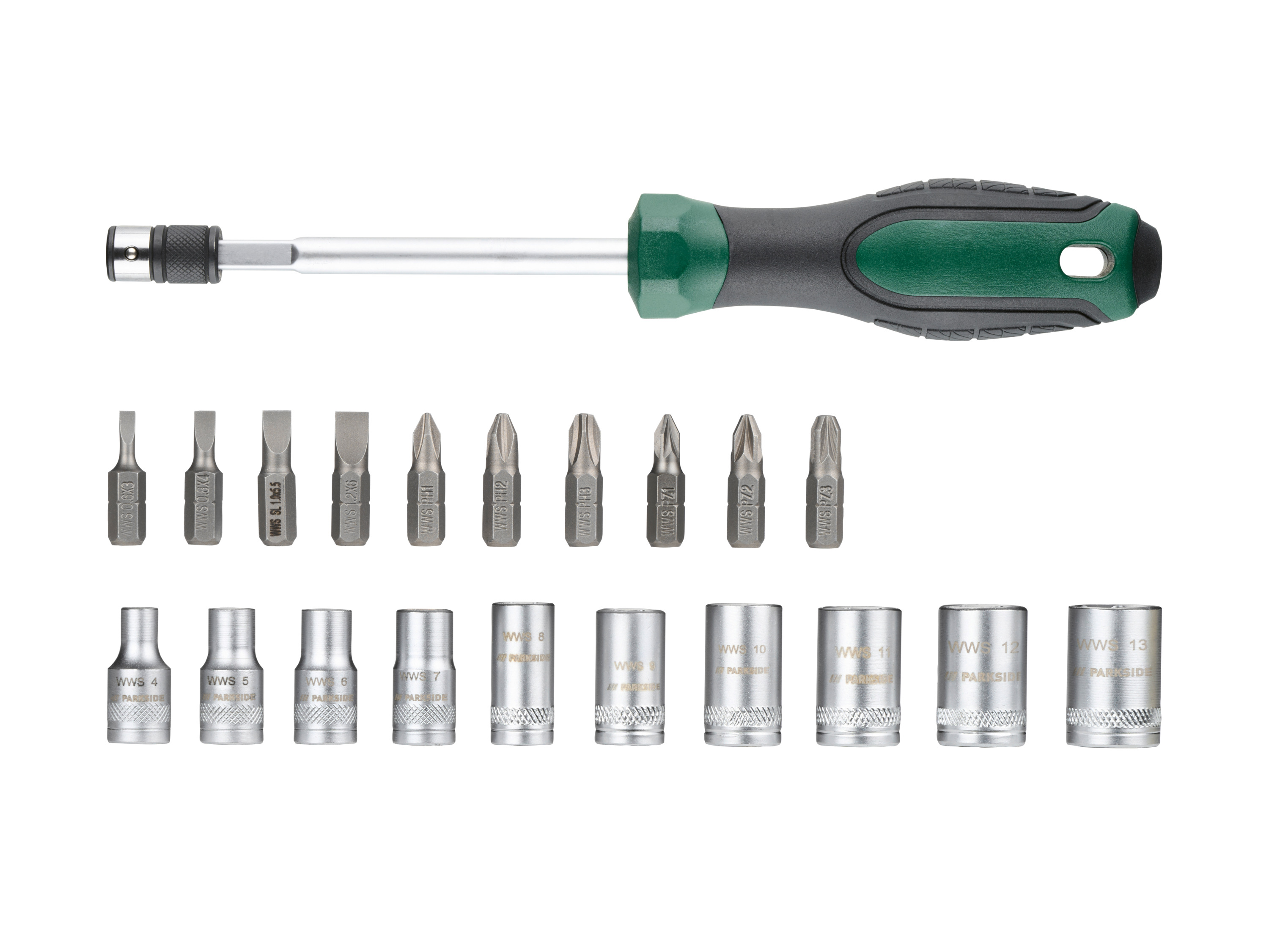 Parkside® Sada kombinovaných šroubováků / Sada ráčnového šroubováku s dvojitou hlavou (kombinovaný šroubovák)