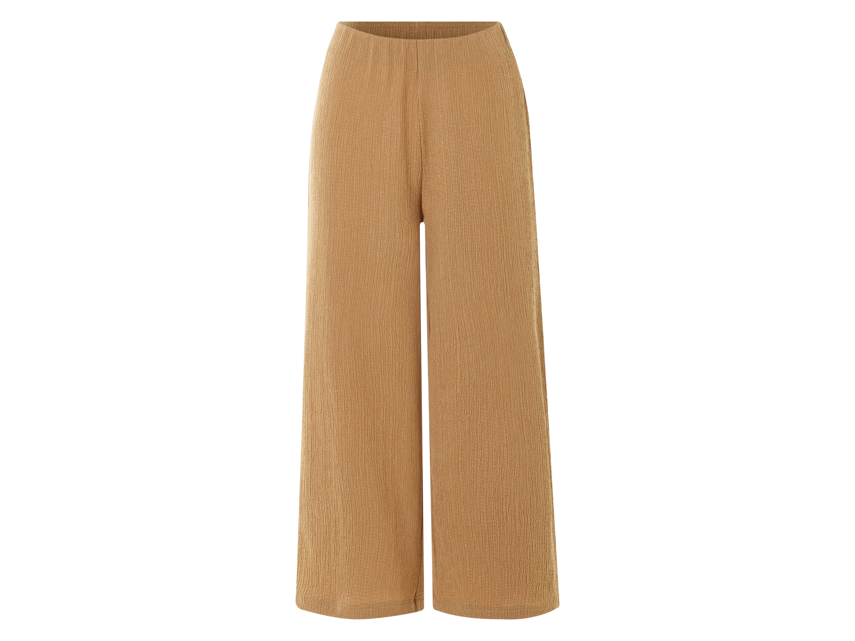 esmara® Dámské kalhoty "Wide Leg" (hnědá, L (44/46))