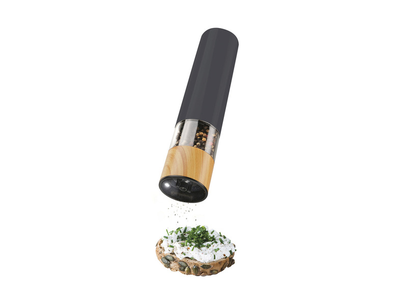  Zobrazit na celou obrazovku SILVERCREST® KITCHEN TOOLS Elektrický mlýnek na sůl nebo pepř SMH 6 A3 - Obrázek 3