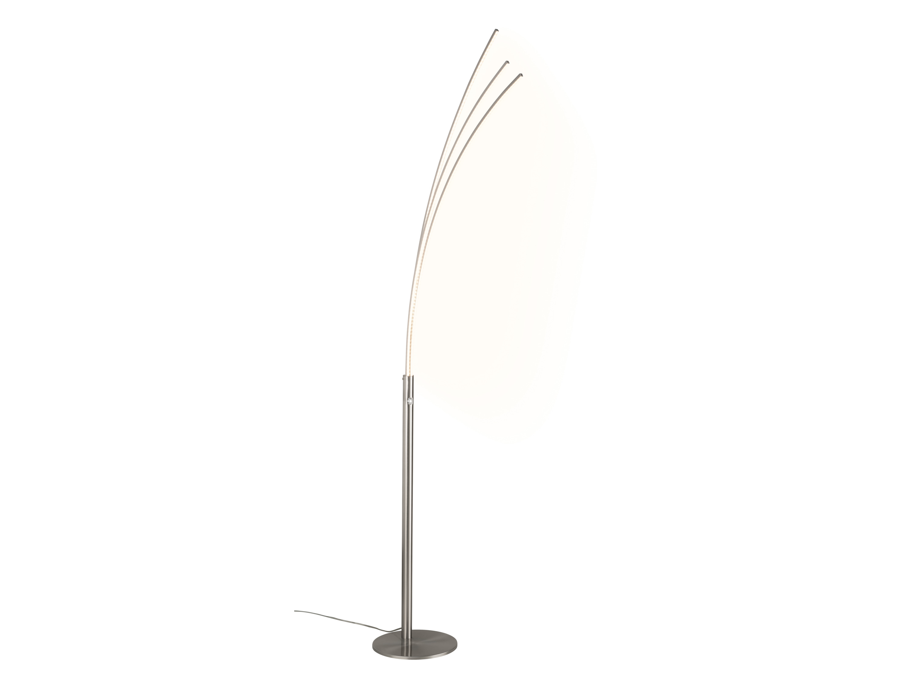 Livarno® Oblouková LED lampa (palmová lampa, matný nikl)