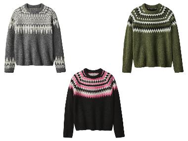 Dámský pletený svetr s podílem vlny