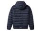 Berghaus tmavě modrá péřová bunda s kapucí.