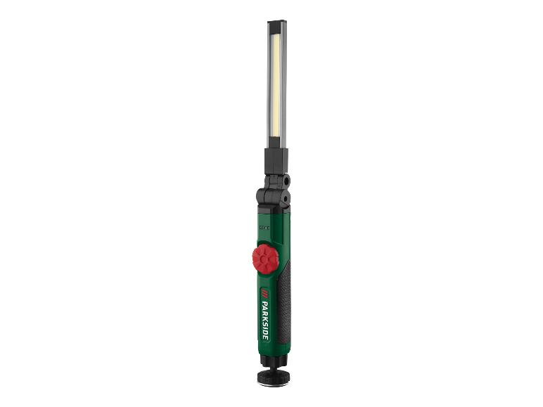 Pracovní LED svítilna PARKSIDE s otočnou hlavou a magnetickou základnou