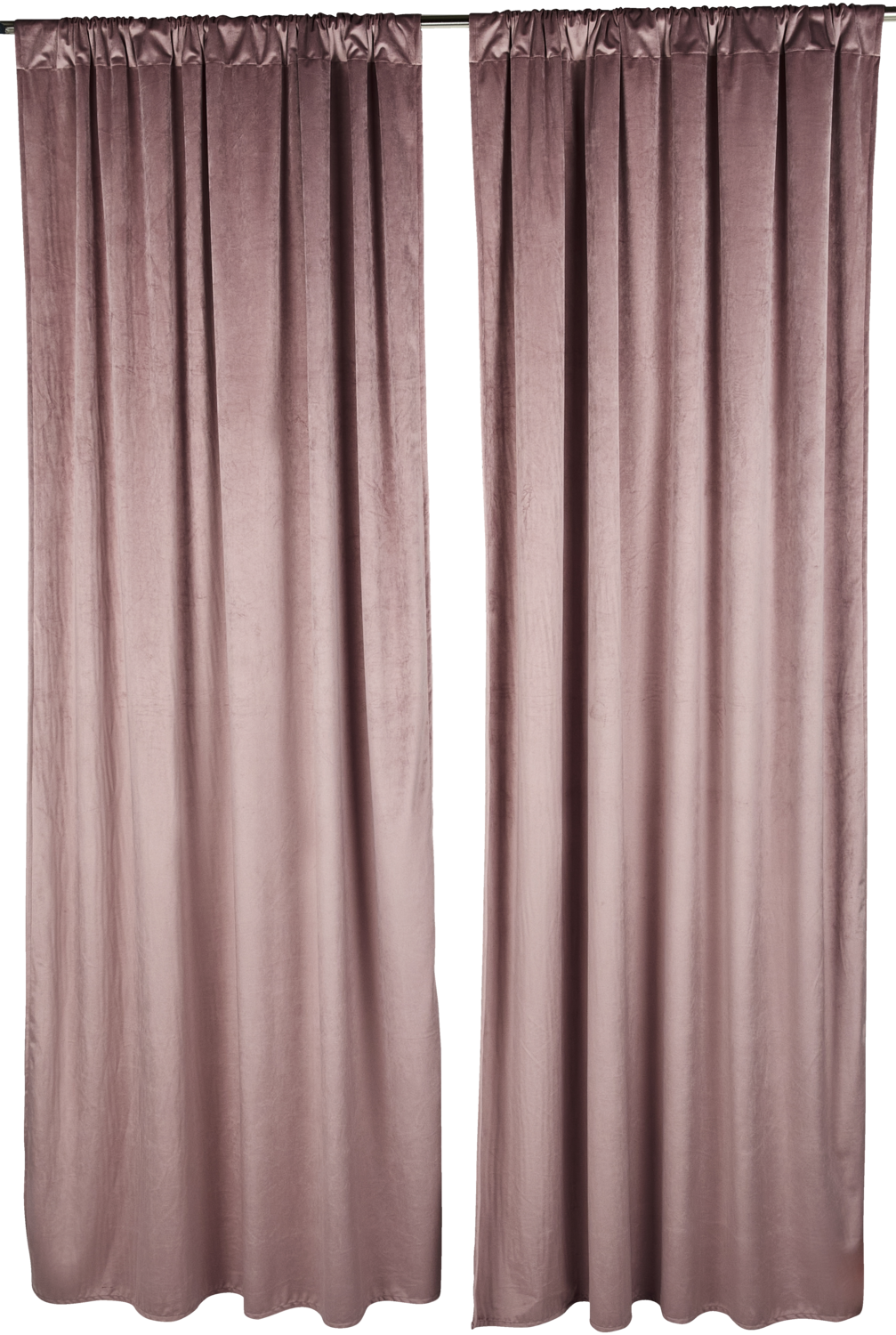 Livarno® Sada závěsů, 2dílná, 135 x 254 cm (světle růžová)