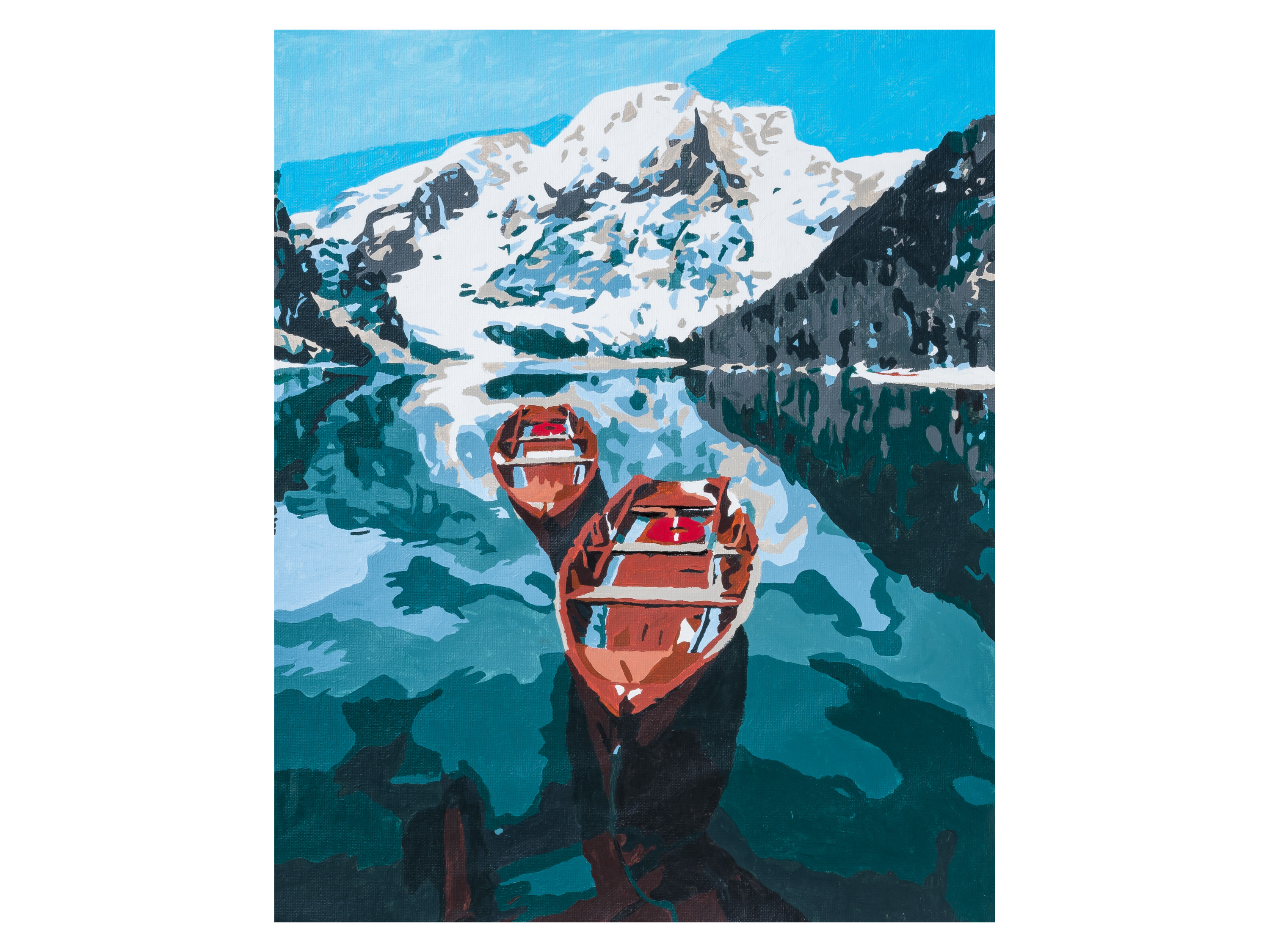 crelando® Malování podle čísel (Lodě)