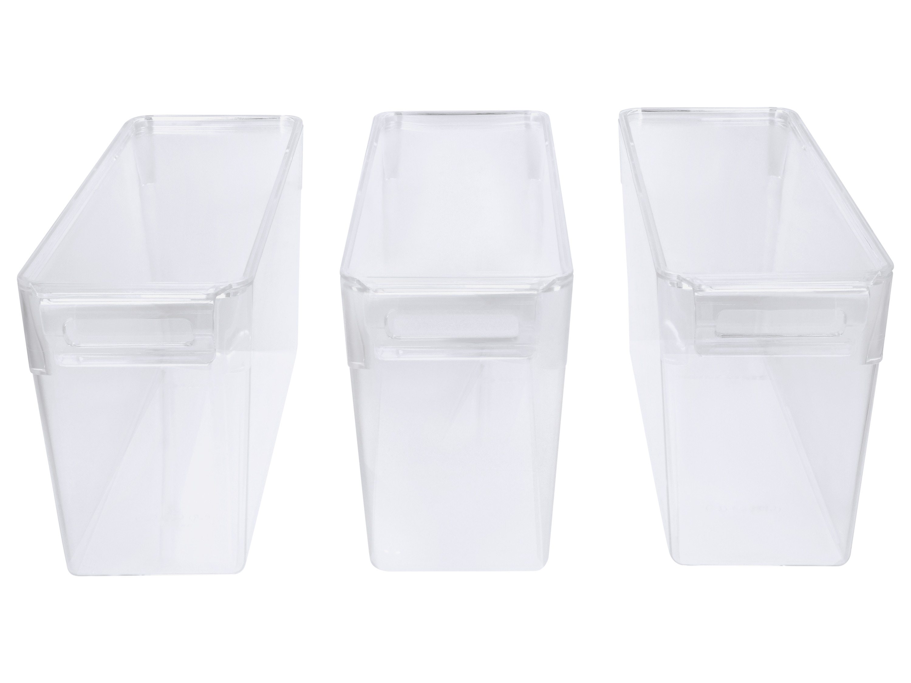 Silvercrest® Sada organizérů do chladničky 3,4 l, 3 kusy