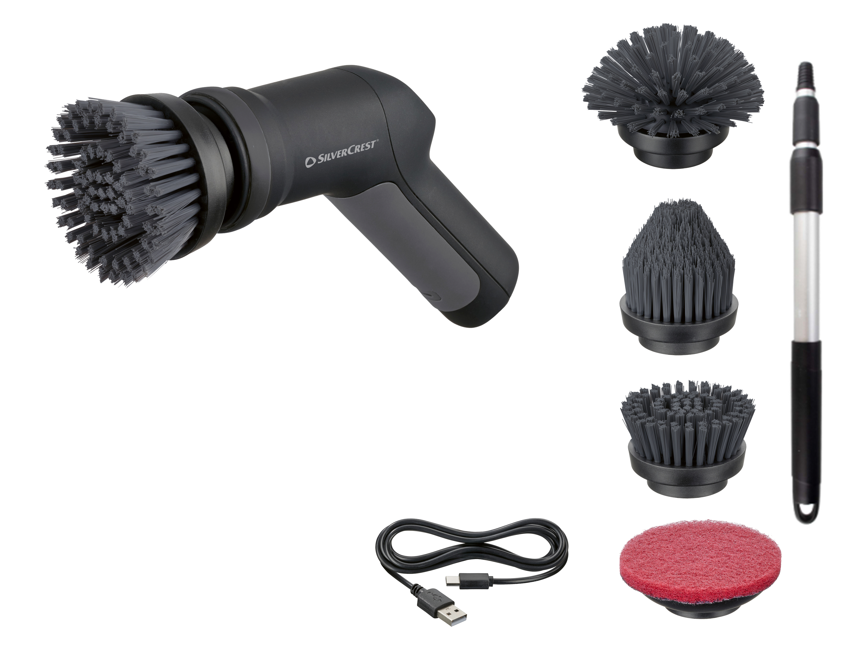 Silvercrest® Elektrický čisticí kartáč Srat 4 B1