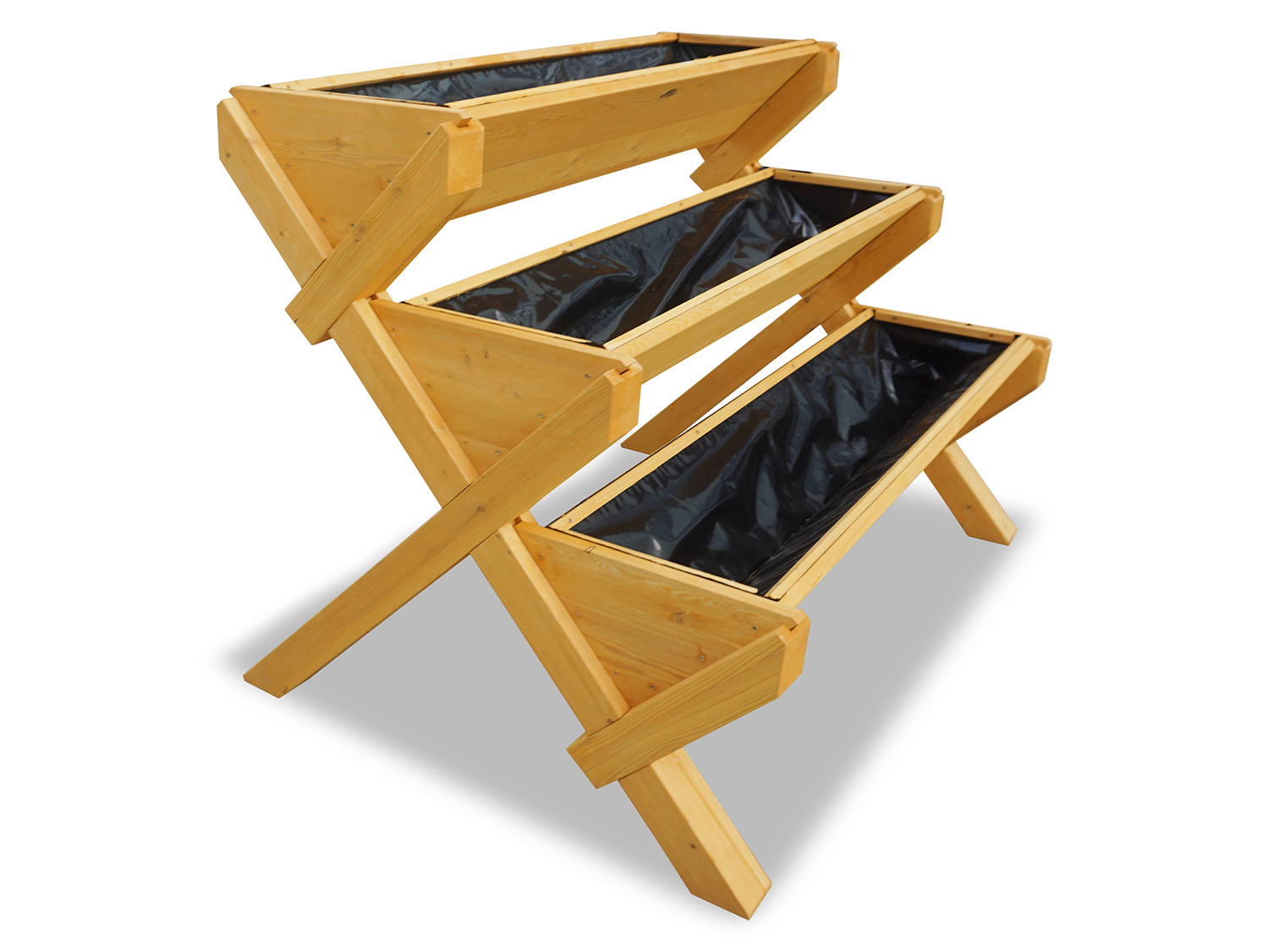 Habau Vyvýšený záhon Trio