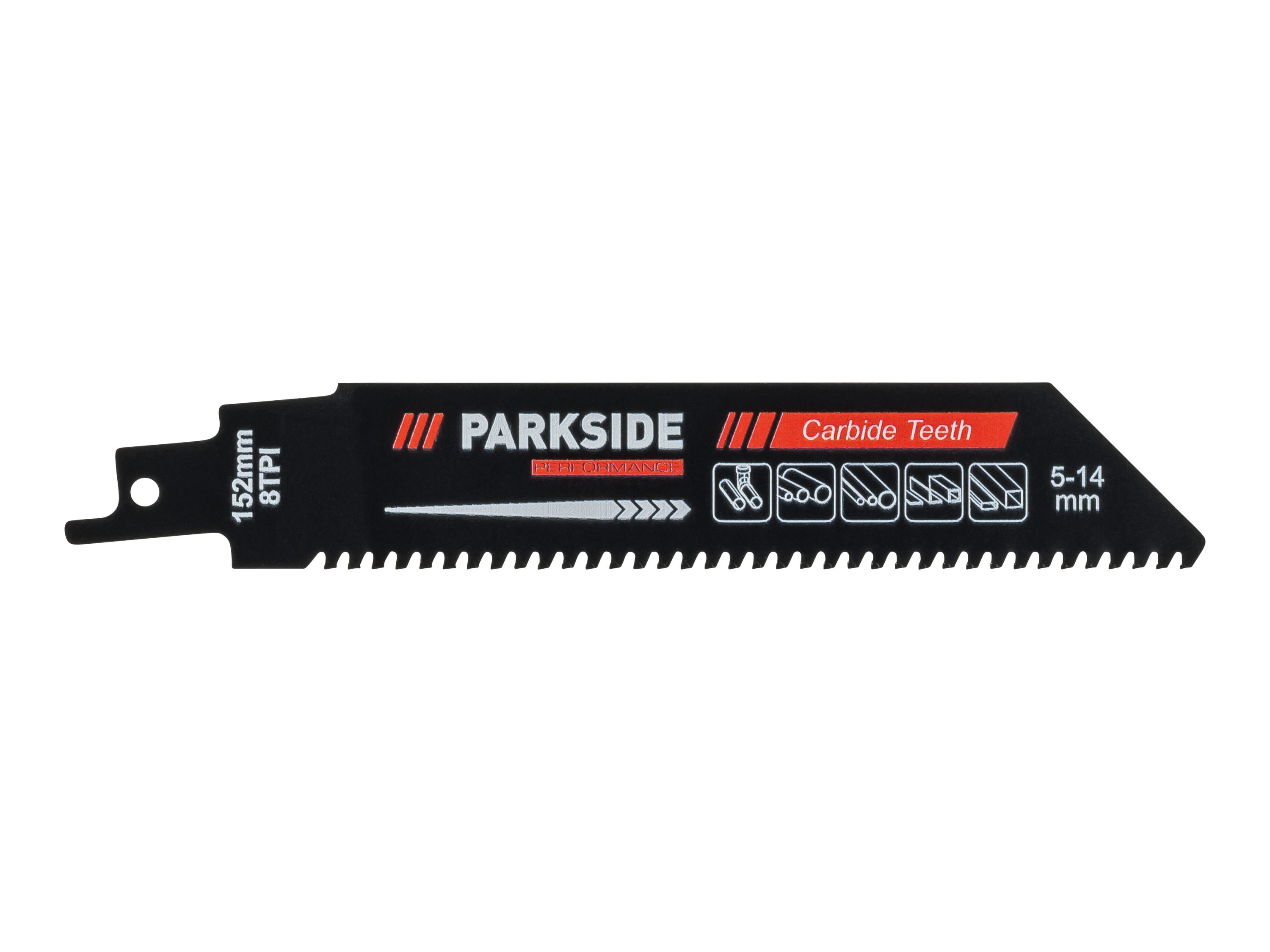 Parkside Performance® Pilový list pro pily ocasky (150 mm na kov)