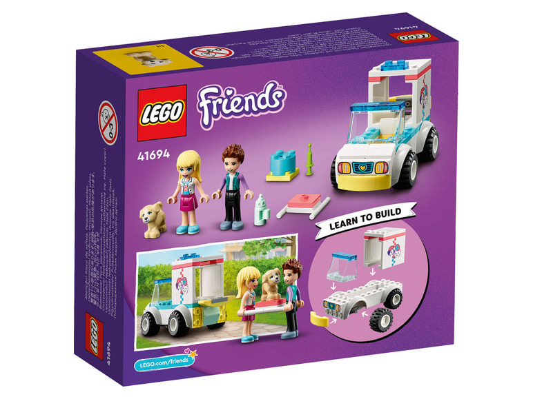  Zobrazit na celou obrazovku LEGO® Friends 41694 Veterinární sanitka - Obrázek 2