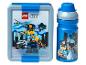 LEGO City krabička na svačinu a láhev na pití: policejní téma.