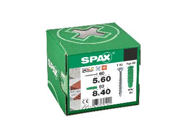SPAX Sada hmoždinek a šroubů WIROX (120 ks, SD 8x40 + 5x60)