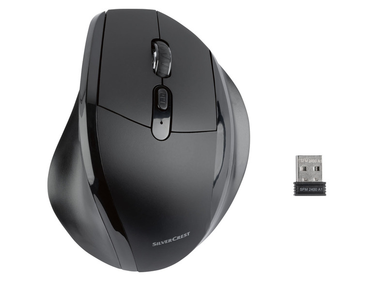  Zobrazit na celou obrazovku SILVERCREST® Ergonomická bezdrátová myš - Obrázek 2
