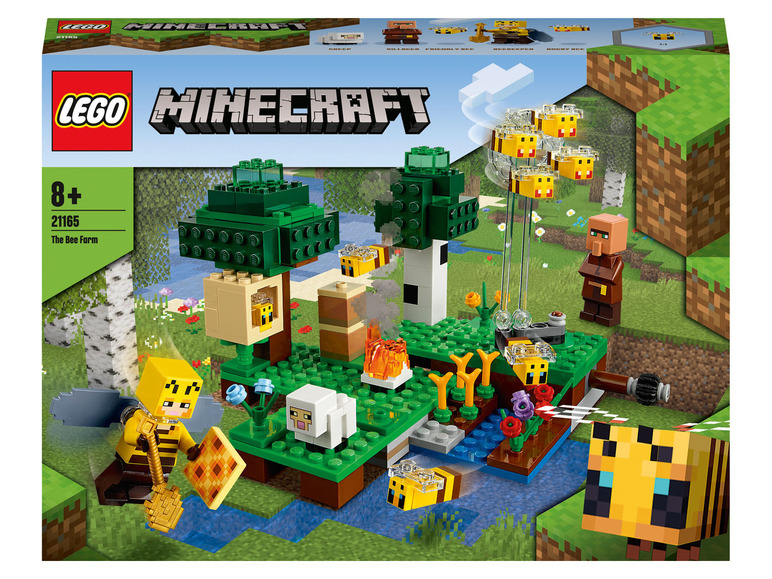  Zobrazit na celou obrazovku Lego Minecraft 21165 Včelí farma / 21171 Koňská stáj / 21178 Liščí chata / 21179 Houbový domek - Obrázek 2