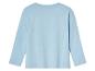 Světle modré tričko s dlouhým rukávem pro děti.