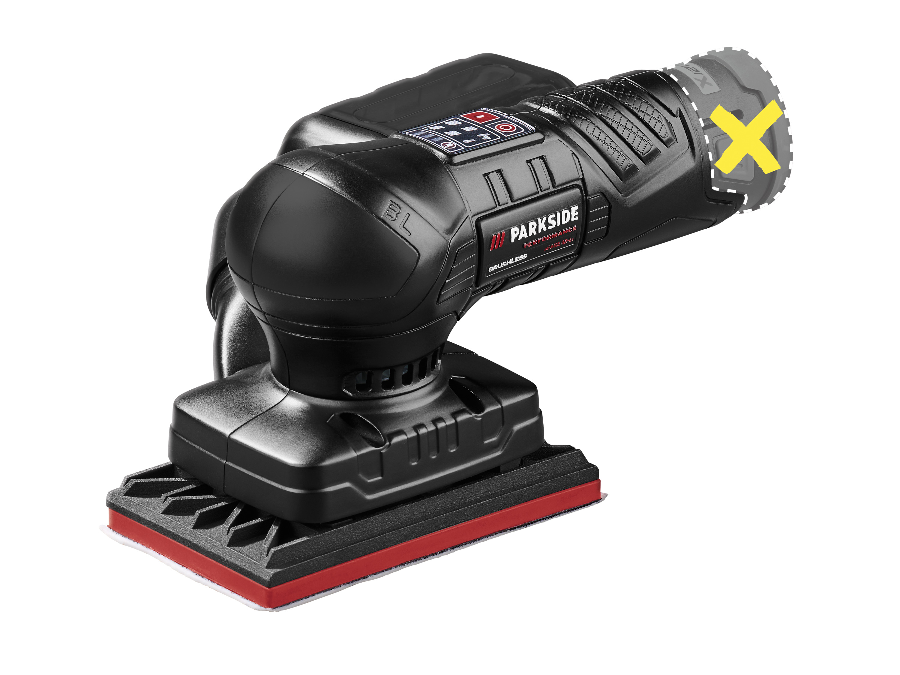 Parkside Performance® Aku excentrická bruska Paesp 12-Li A1 / Aku vibrační bruska Passp 12-Li A1 (vibrační bruska)