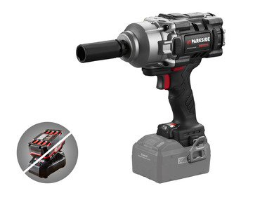 PARKSIDE PERFORMANCE® Aku rázový utahovák PASSP 20-Li A3 – bez akumulátoru a nabíječky