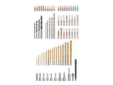 PARKSIDE® Sada vrtáků a bitů, 75dílná