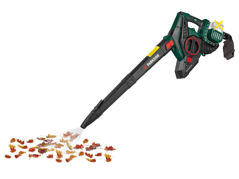  Zobrazit na celou obrazovku PARKSIDE® Aku vysavač / foukač listí PLSA 40-Li C2, 2x 4 Ah - Obrázek 11