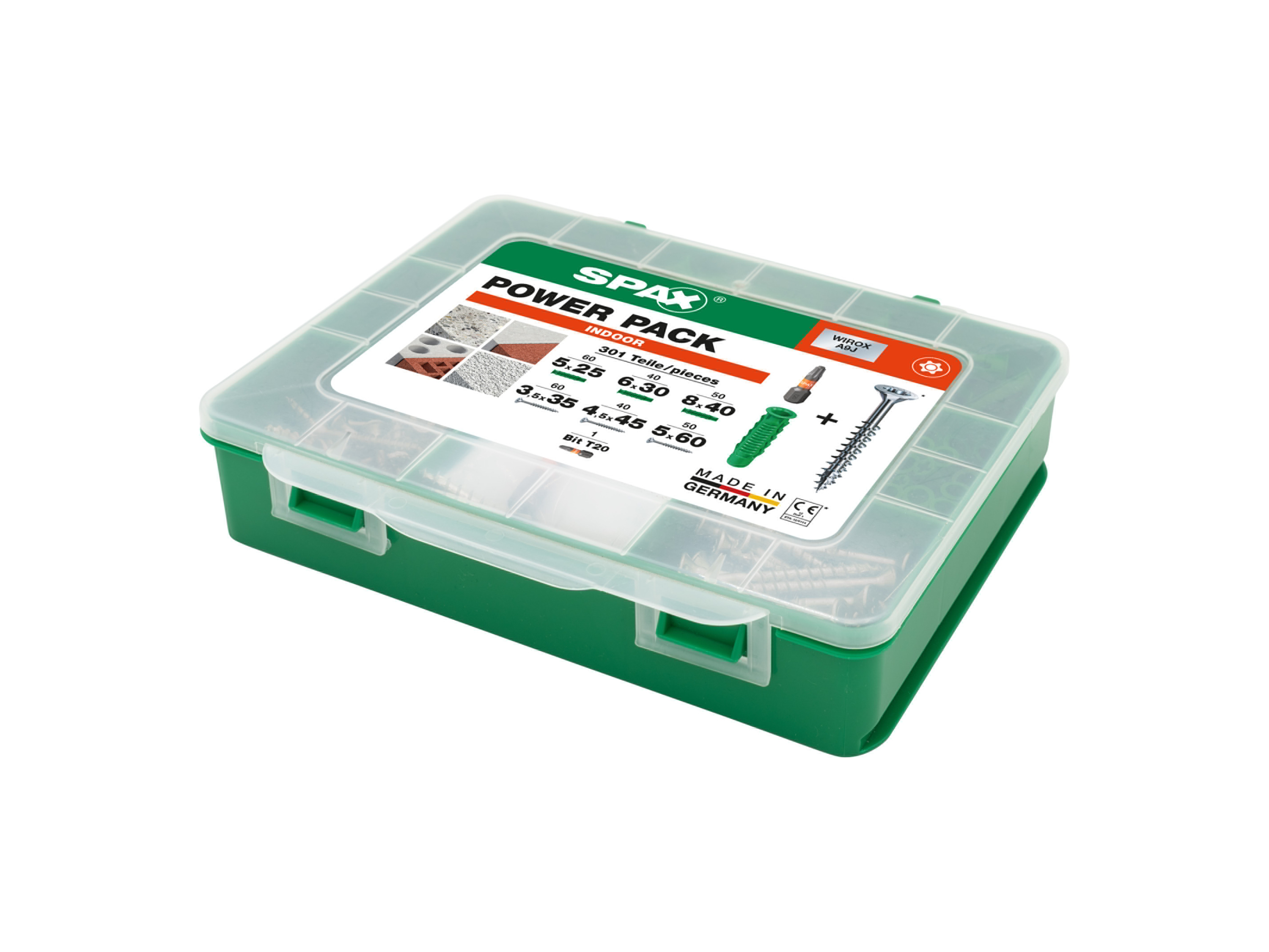 Spax Sada šroubů a hmoždinek Power Pack (interiér)