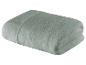 Koupelový froté ručník, šedavě zelená barva.