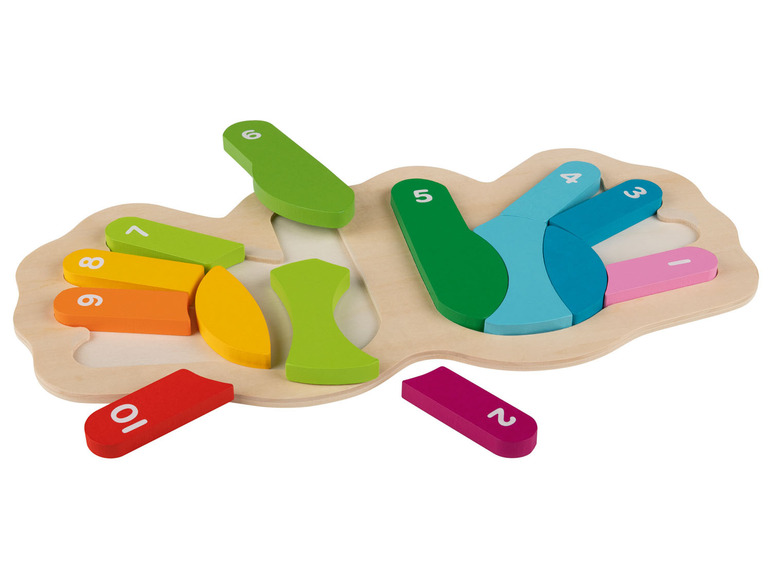  Zobrazit na celou obrazovku Playtive Dřevěná výuková hra Montessori - Obrázek 6