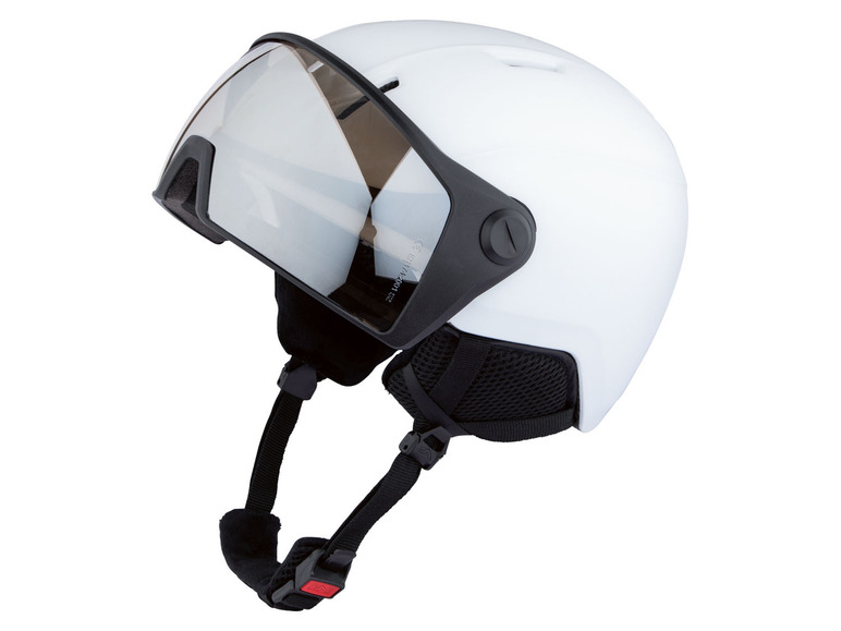 crivit PRO Dětská lyžařská a snowboardová helma (bílá)