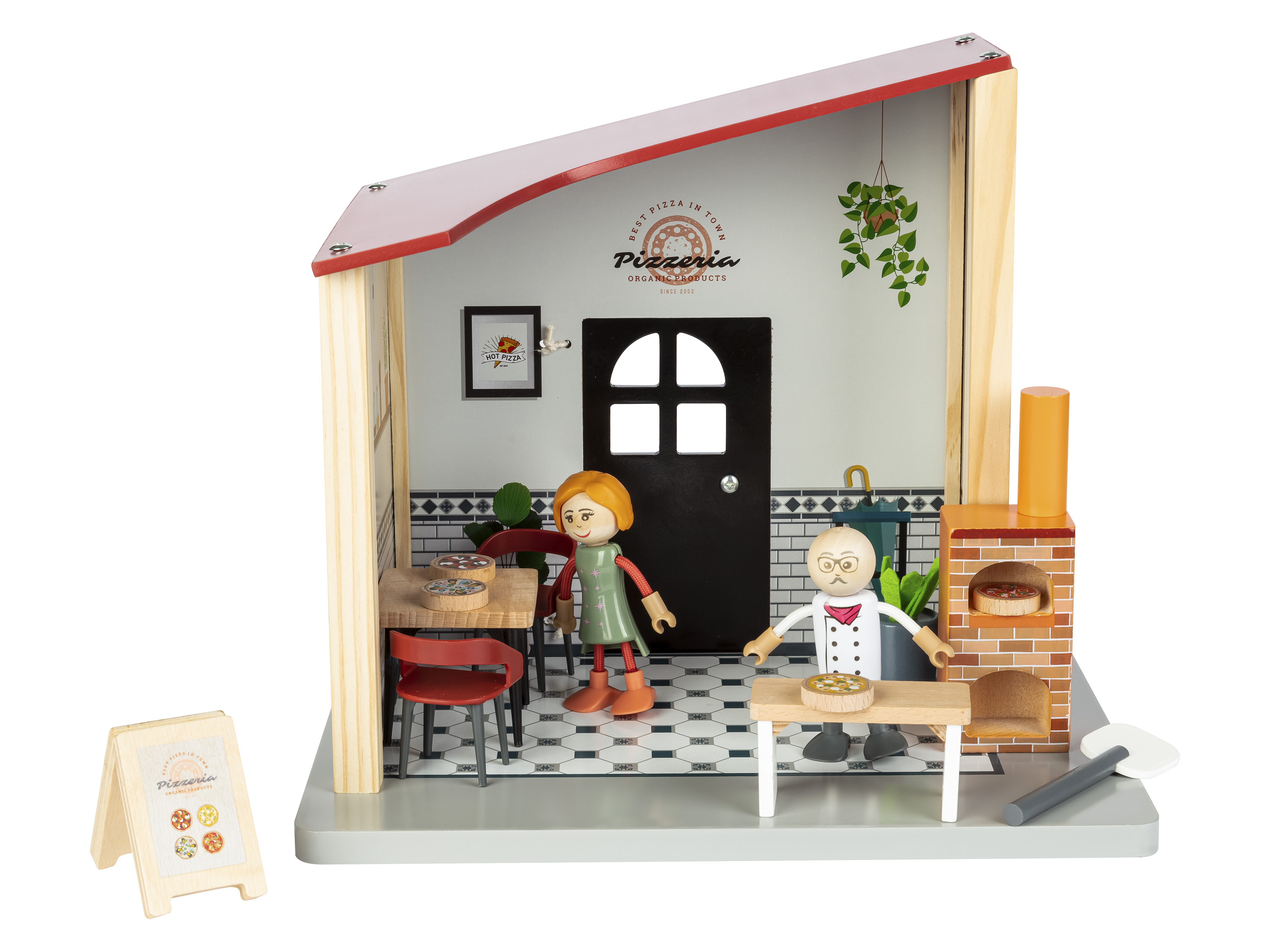 Playtive Domeček pro panenky (restaurace)