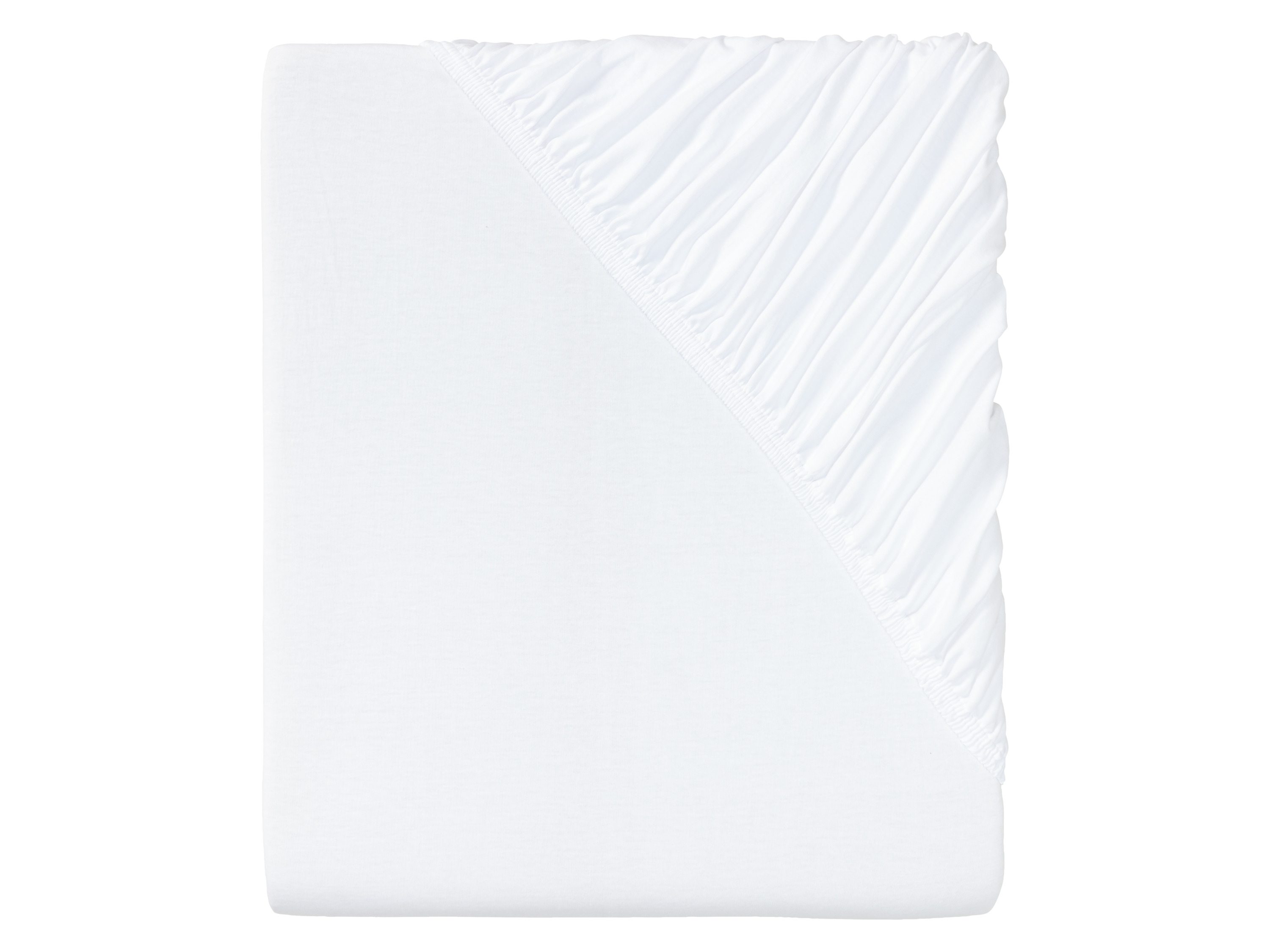 Livarno home Žerzejové napínací prostěradlo, 90-100 x 200 cm (bílá)