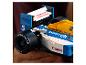 Závodní auto Lego Williams Renault s pneumatikami Goodyear a logy Canon.