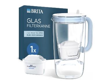 BRITA Skleněná filtrační konvice, včetně 1x MAXTRA PRO Pure Performance