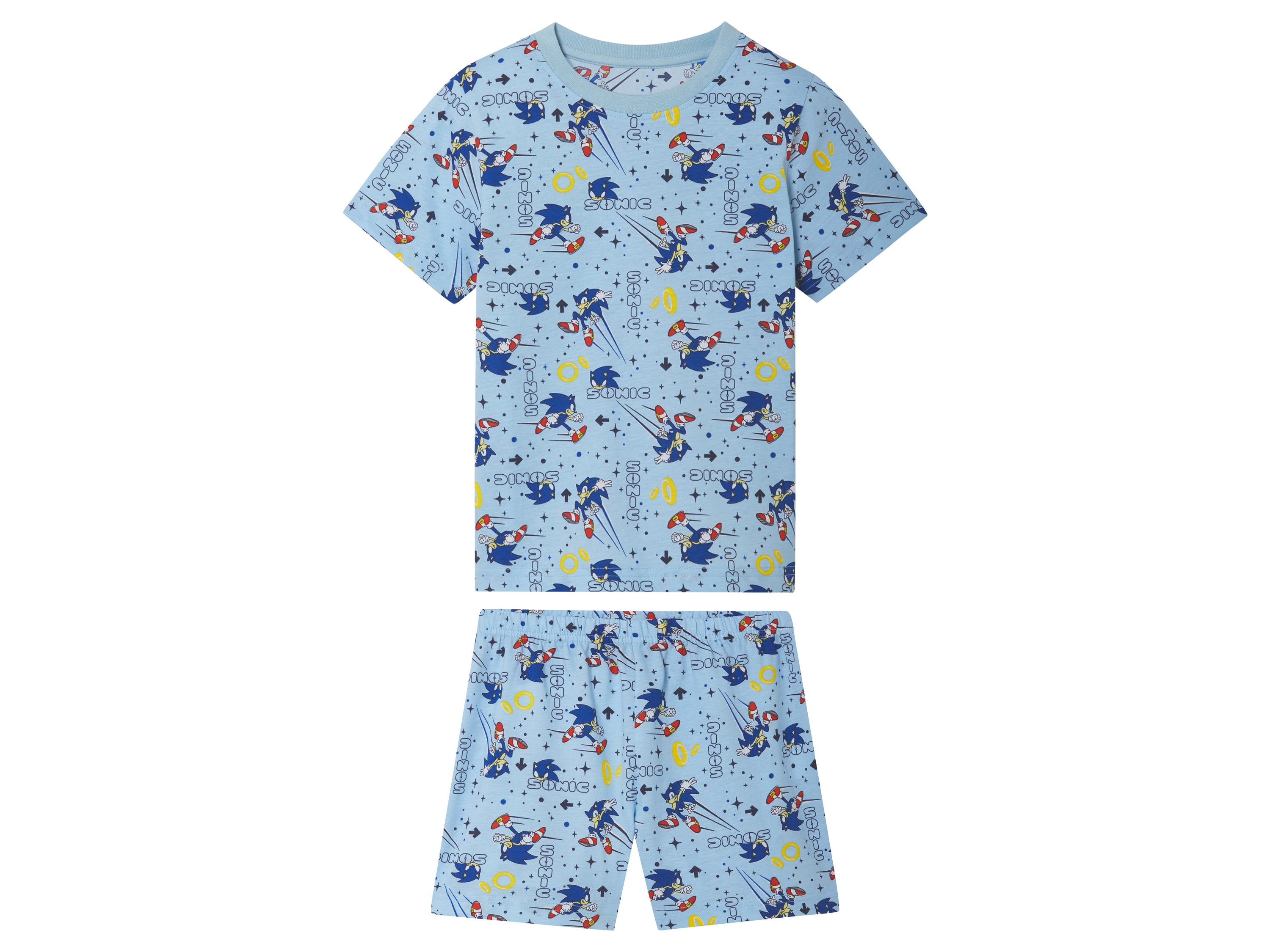 Chlapecké pyžamo s kraťasy (Sonic, 98/104)