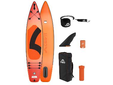 CRIVIT Jednokomorový paddleboard Touring Light Weight 11'6", základní sada