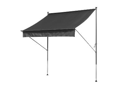 LIVARNO home Upínací markýza, 200 x 150 cm, antracitová