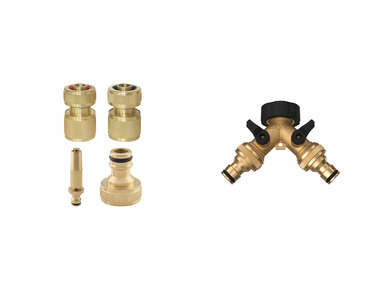 PARKSIDE® Sada mosazných spojek / Rozdělovač
