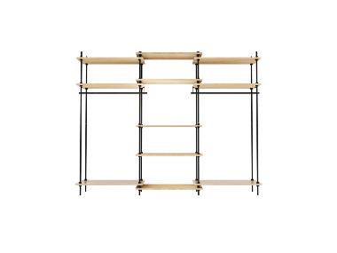 AR SHELVING Regálový systém »DECO« se 2 šatními skříněmi