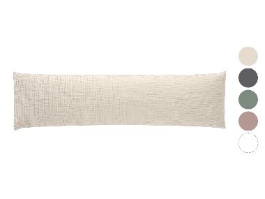 LIVARNO® Mušelínový potah na polštář pro spánek na boku, 40 x 145 cm
