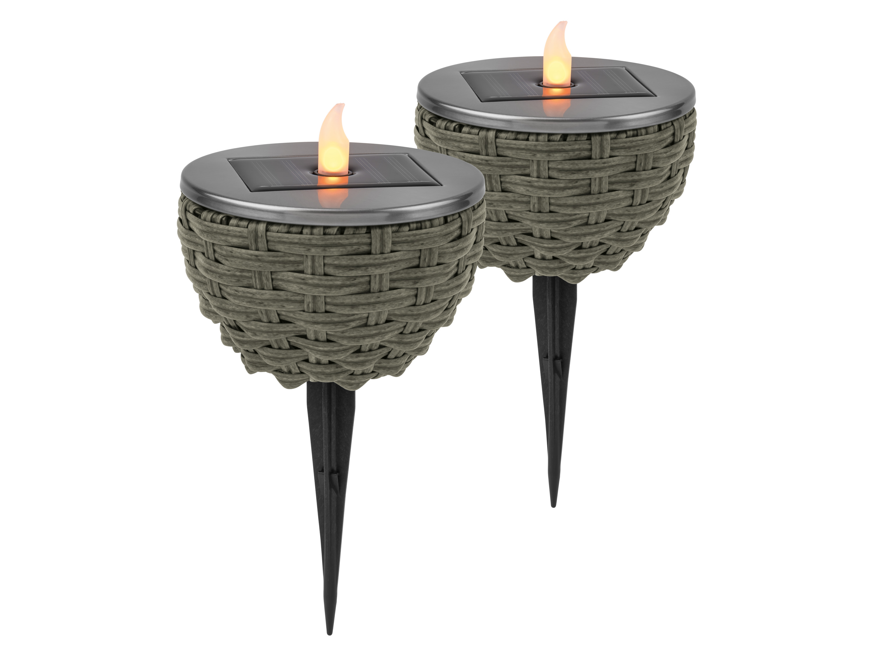 Livarno® LED solární svítidlo (Led solární svítidlo, 2 kusy)