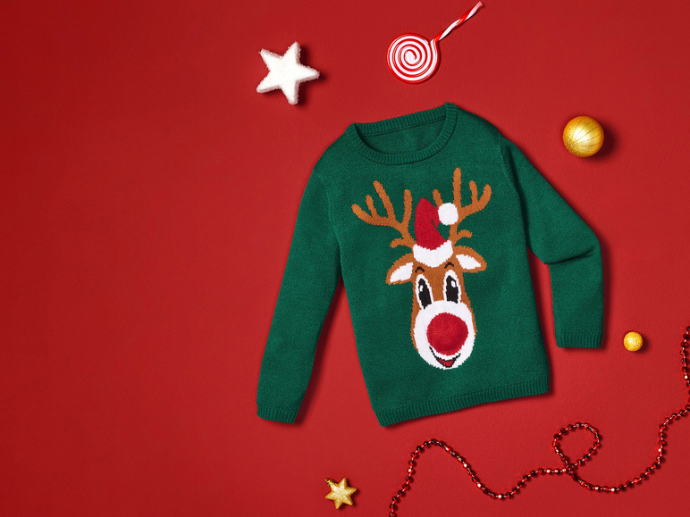  Zobrazit na celou obrazovku lupilu® Chlapecký vánoční svetr s LED - Obrázek 2