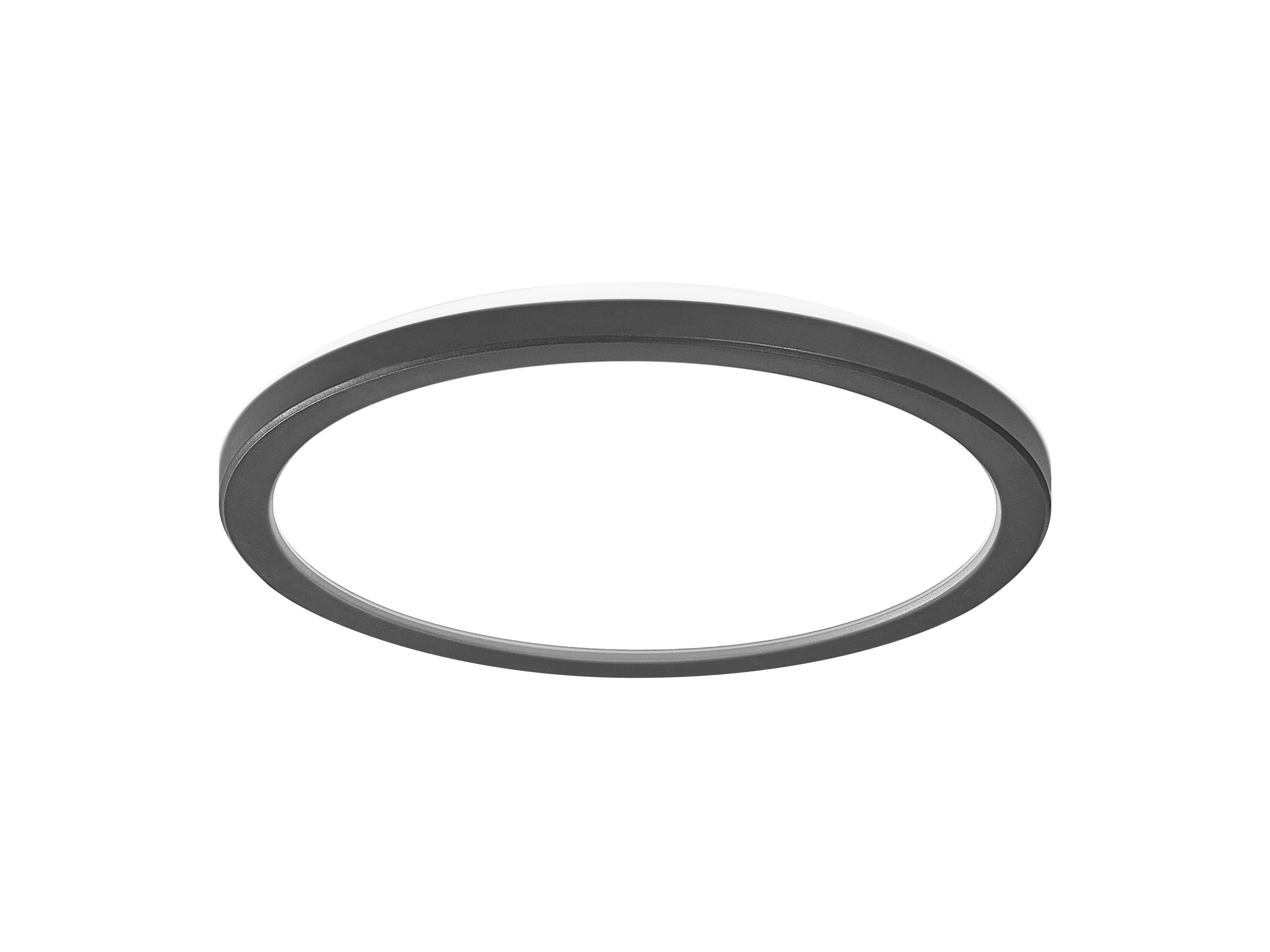 Osram LED stropní svítidlo Orbis Ultra Slim Backlight 3step clickdim (23,5 cm, černá)
