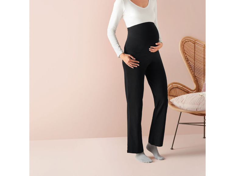  Zobrazit na celou obrazovku esmara® Dámské těhotenské kalhoty BIO - Obrázek 3