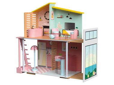 Playtive Dřevěný domeček pro panenky Fashion Dolls