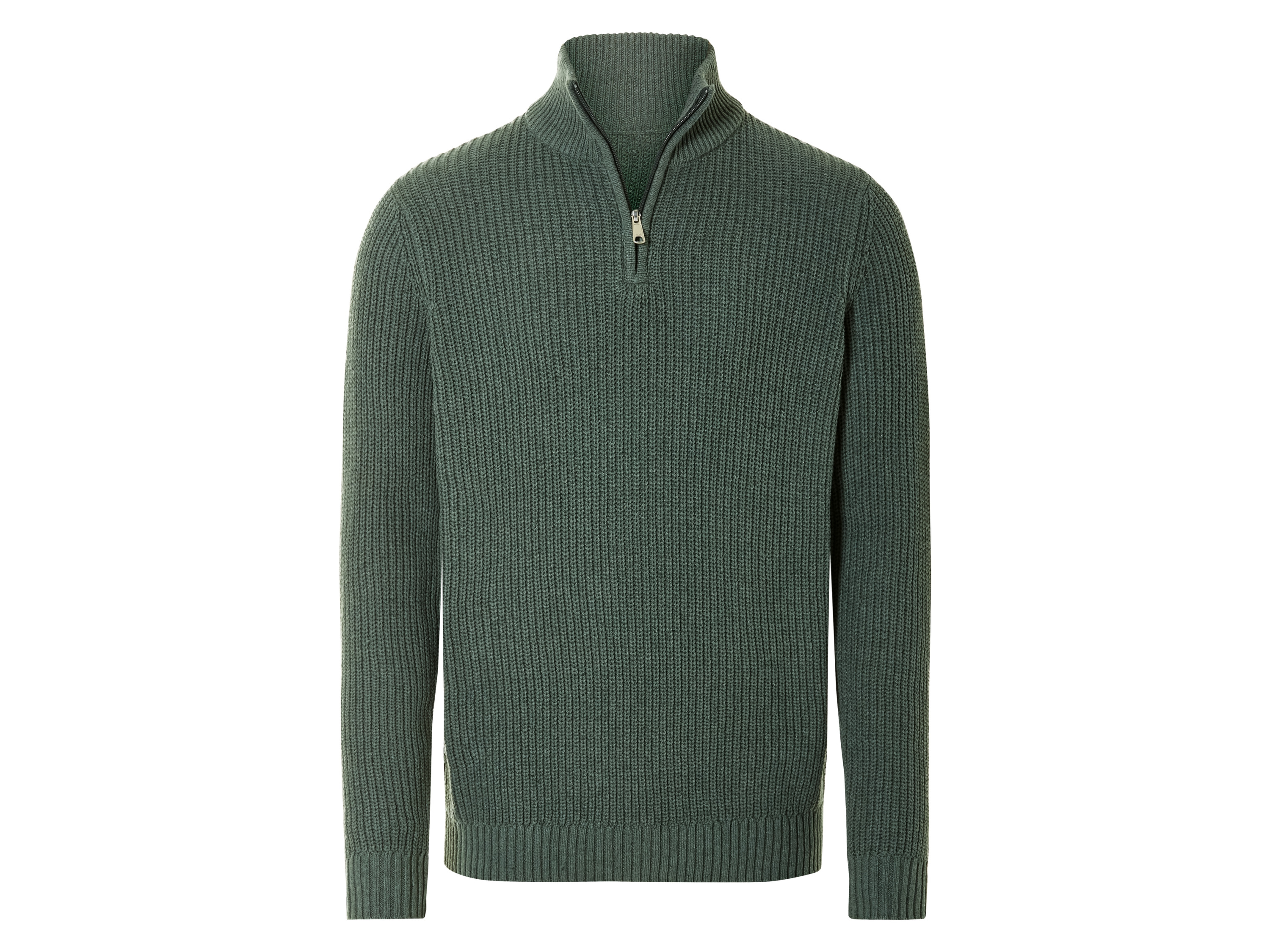 Livergy® Pánský pletený svetr (XL (56/58), zelená)