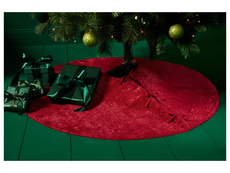  Zobrazit na celou obrazovku LIVARNO home Deka pod vánoční stromeček, Ø 120 cm - Obrázek 3