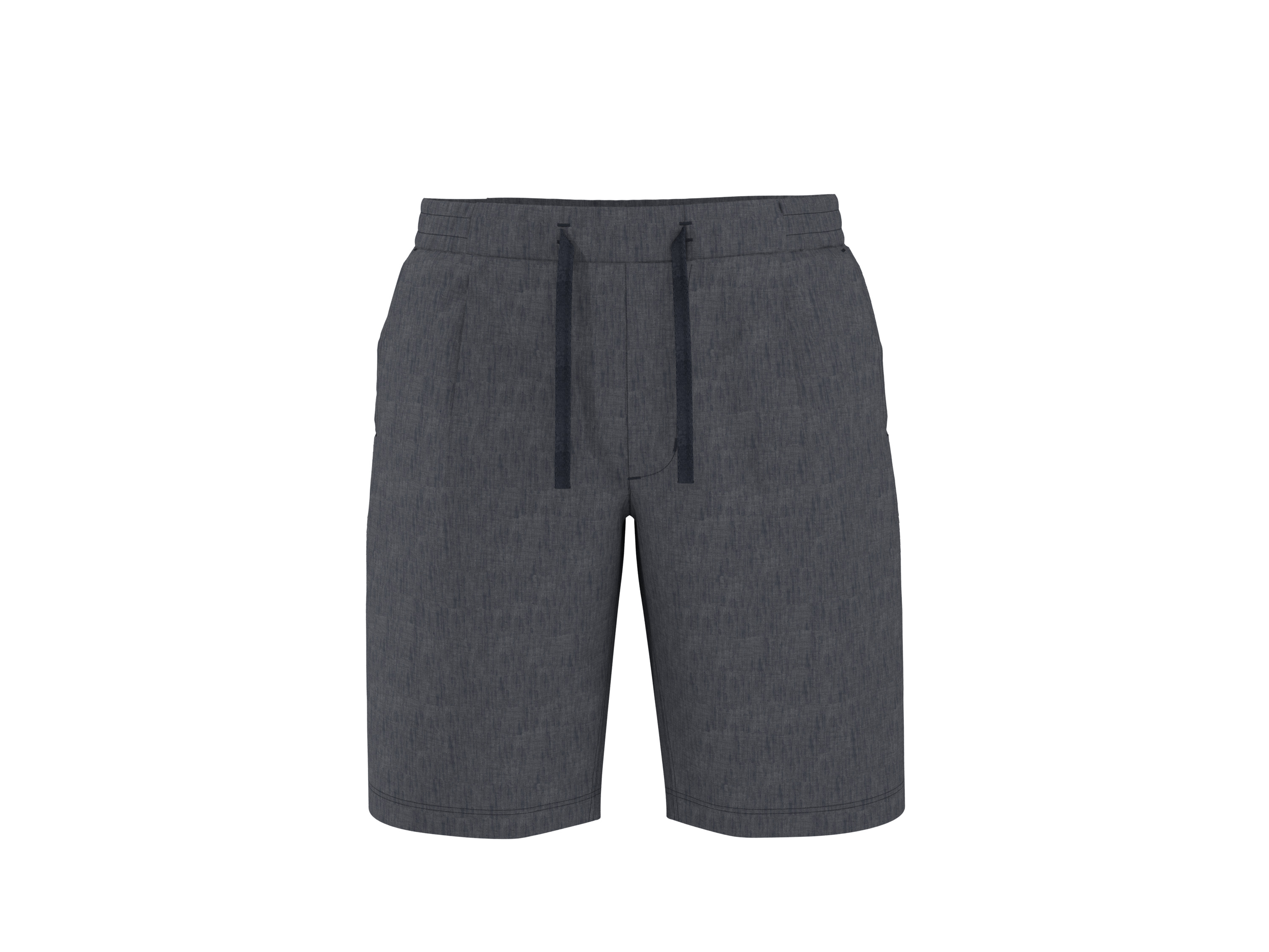Esmara MEN Pánské kraťasy s podílem lnu (navy modrá, M (48/50))